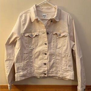 Sonoma Women's Light Tan Jean Jacket